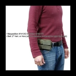 Maxpedition Double Sheath WAS £27.95 -Professional Outdoor Equipment Store maxp 1412det3 17906.1694526493