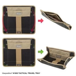 Maxpedition Tactical Travel Tray -Professional Outdoor Equipment Store maxp 1805det11 25099.1648463509