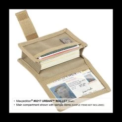 Maxpedition Urban Wallet -Professional Outdoor Equipment Store maxp 217det11 77040.1662129499
