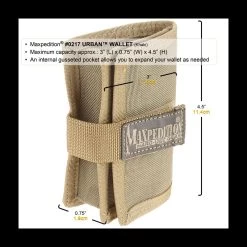 Maxpedition Urban Wallet -Professional Outdoor Equipment Store maxp 217det6 95869.1662129499