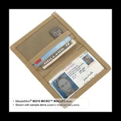 Maxpedition Micro Wallet -Professional Outdoor Equipment Store maxp 218det8 97937.1662129568