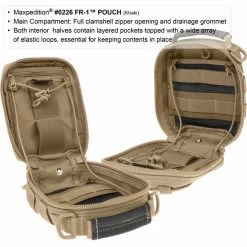 Maxpedition FR1 Medical Pouch -Professional Outdoor Equipment Store maxp 226det4 62754.1674821502