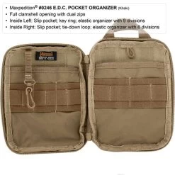 Maxpedition Pocket Organiser EDC -Professional Outdoor Equipment Store maxp 246det3 92759.1673266819