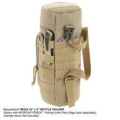 Maxpedition Bottle Holder 12x5 -Professional Outdoor Equipment Store maxp 323det7 72854.1587388770