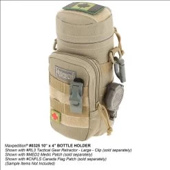 Maxpedition Bottle Holder 10x4 -Professional Outdoor Equipment Store maxp 325det7 73593.1662130088