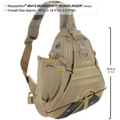 Maxpedition Monsoon Gearslinger -Professional Outdoor Equipment Store maxp 410det2 26594.1662130624