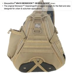 Maxpedition Monsoon Gearslinger -Professional Outdoor Equipment Store maxp 410det 51684.1662130625