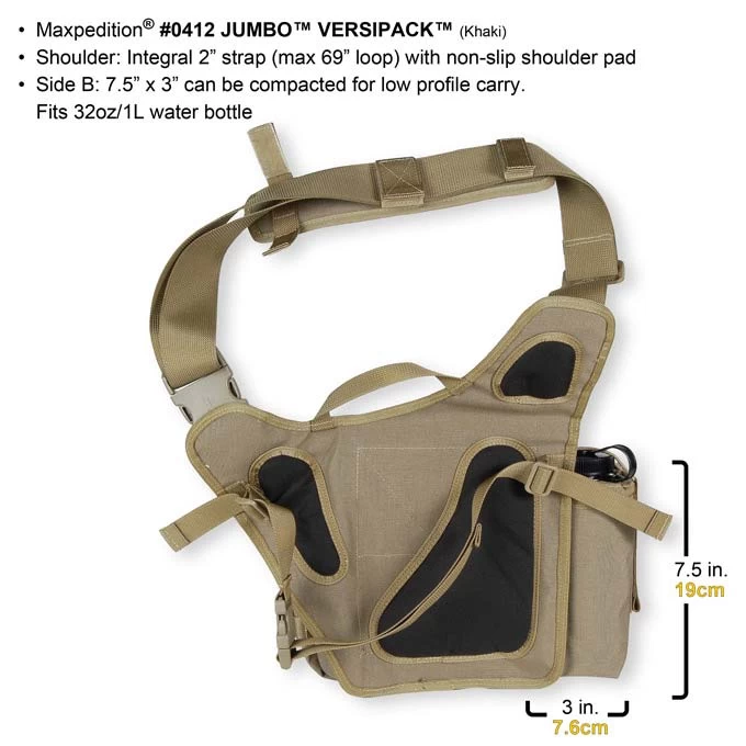 Maxpedition Jumbo Versipack 6 Maxpedition Jumbo Versipack - Image 4
