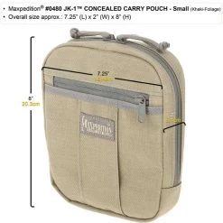 Maxpedition JK-1 Small Concealed Carry Pouch -Professional Outdoor Equipment Store maxp 480det 1 88934.1662131563