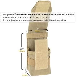 Maxpedition Hook & Loop Carbine Pouch -Professional Outdoor Equipment Store maxp pt1069det4 96637.1674822110