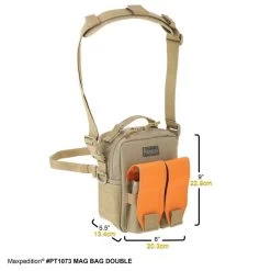 Maxpedition Mag Bag Double -Professional Outdoor Equipment Store maxp pt1073 det9 18105.1674216568