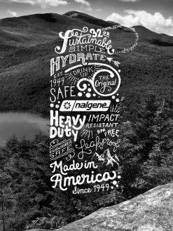 Nalgene Sustain Wide Mouth 1L Bottle -Professional Outdoor Equipment Store nalgene bottle words 00280.1690902328