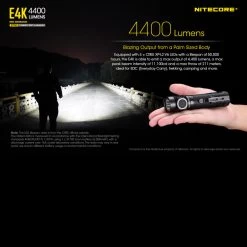 Nitecore E4K 15 Nitecore E4K -Professional Outdoor Equipment Store nitecore e4kdet6 37156.1591363931