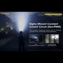 Nitecore HA23 -Professional Outdoor Equipment Store nitecore ha23det9 08897.1587419637