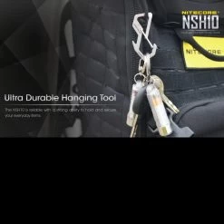 Nitecore NSH10 Snap Hook -Professional Outdoor Equipment Store nitecore nsh10det2 57305.1590675977