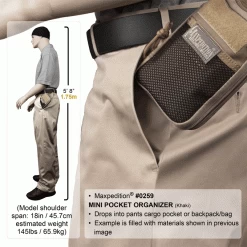 Maxpedition Mini Pocket Organiser -Professional Outdoor Equipment Store pcketorganiser 92504.1694099677