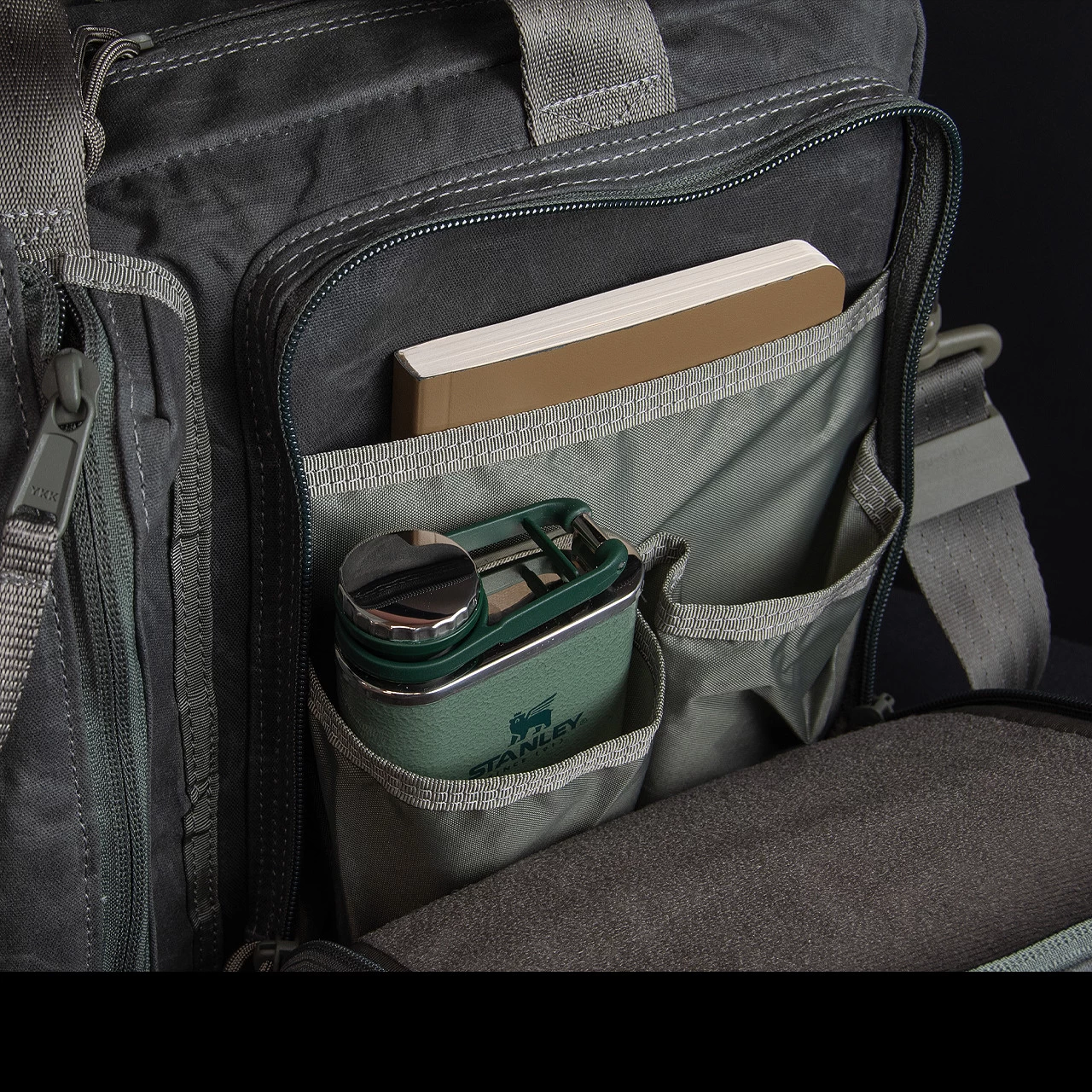 Magforce Recruit Briefcase Waxed Canvas 4 Magforce Recruit Briefcase Waxed Canvas - Image 2