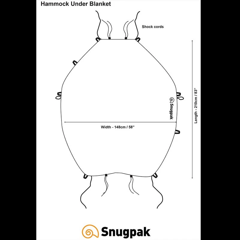 Snugpak Hammock Under Blanket 9 Snugpak Hammock Under Blanket - Image 7
