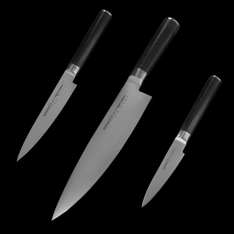 Samura MO-V Three Piece Knife Set 6 Samura MO-V Three Piece Knife Set - Image 4