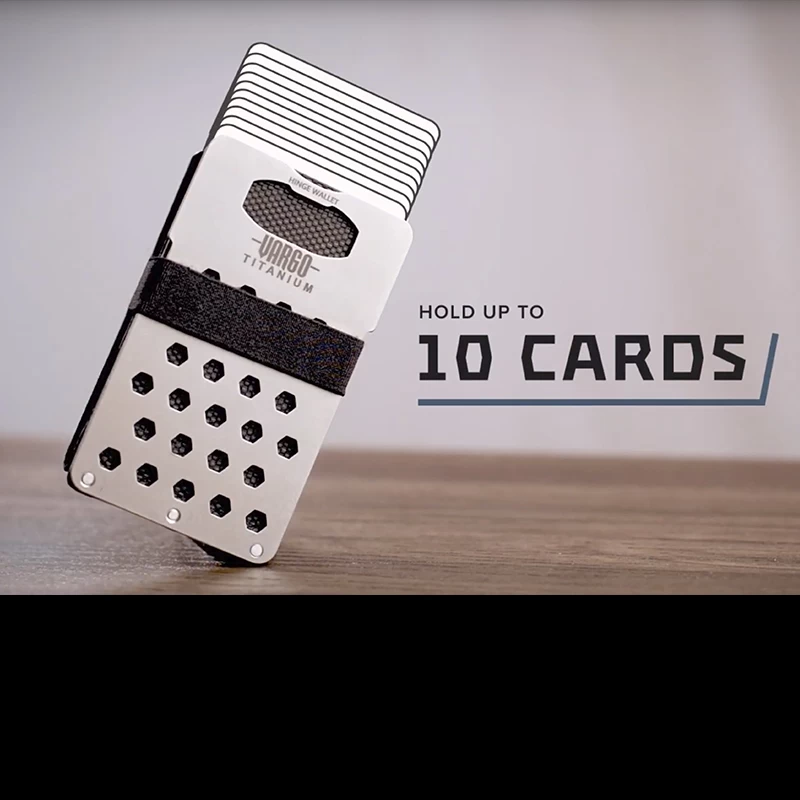 Vargo Titanium Hinge Wallet 9 Vargo Titanium Hinge Wallet - Image 7