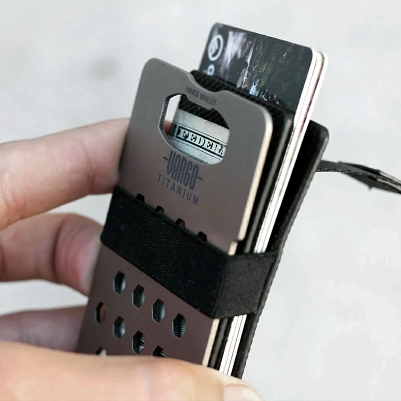 Vargo Titanium Hinge Wallet 3 Vargo Titanium Hinge Wallet