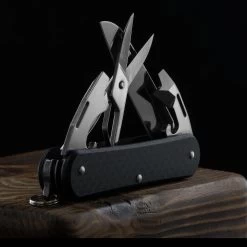 Fox Vulpis 4 Scissor Carbon Fibre Penknife -Professional Outdoor Equipment Store vulpisscissors4 34010.1686819431