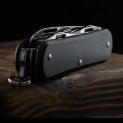 Fox Vulpis 4 Scissor Carbon Fibre Penknife -Professional Outdoor Equipment Store vulpisscissors4det2 40787.1686819431